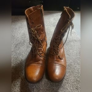 Tan Steve Madden Boots 8.5
